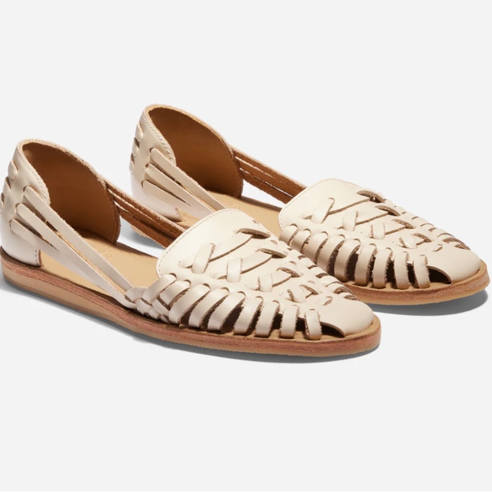 Nisolo Women's Bone Huarache